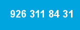 926 311 84 31